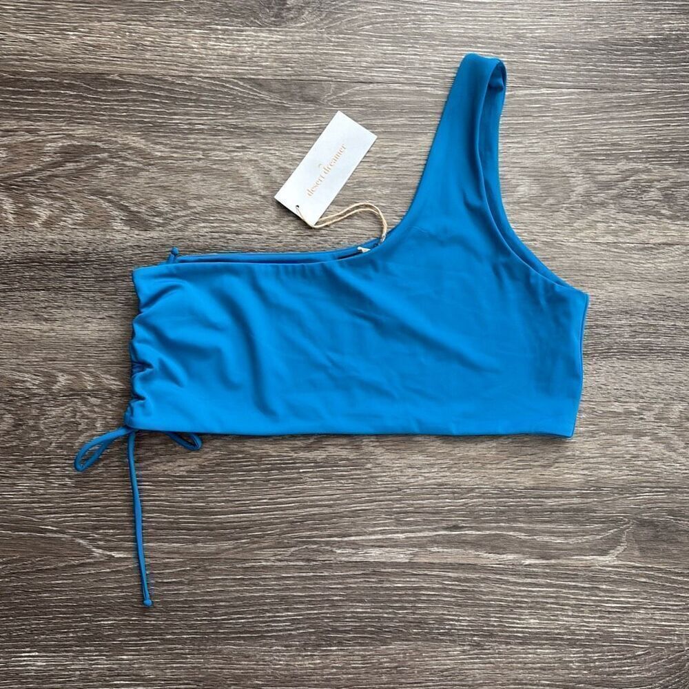 🐿️ NWT Urban Outfitters Desert Dreamer Teal Blue Bikini Top Size 2X